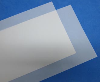 Laternenzuschnitt 20,5x51cm weiss transparent